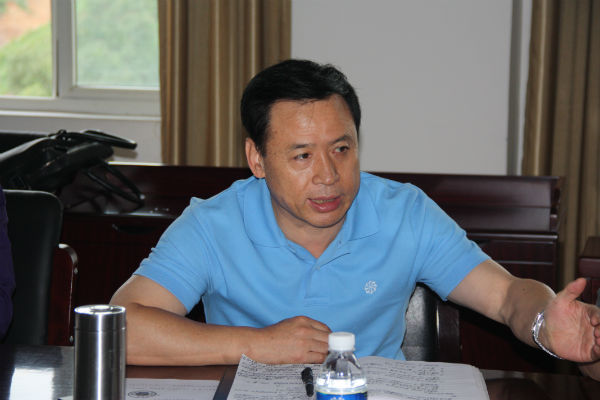 副市长柳康健一行到我校调研