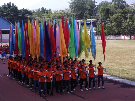 学院第30届田径运动会开幕式集萃之八