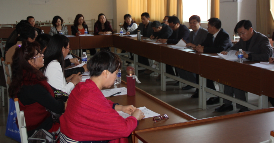 学院第七届职工代表大会隆重召开之六