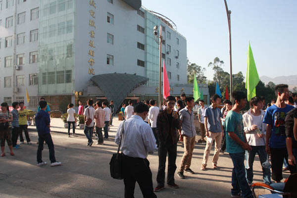 学院2013年单独招生考试结束