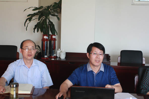 集团公司财务部到学院检查对标挖潜工作