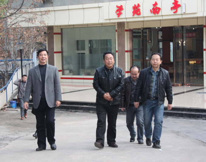 凉山农业学校党委书记沙玛木机来学院考察