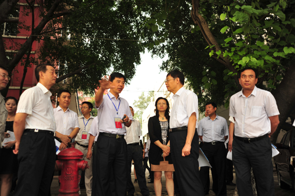 民盟中央副主席索丽生一行到学院调研之三