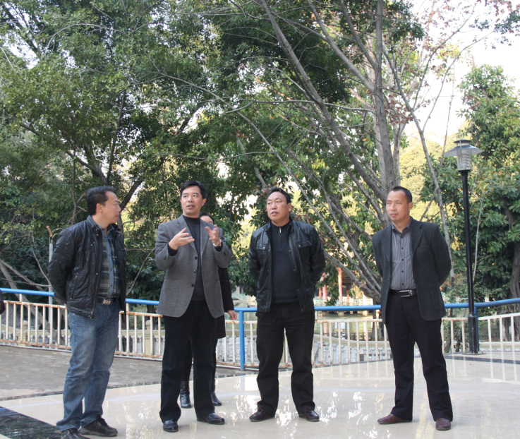 凉山农业学校党委书记沙玛木机来学院考察