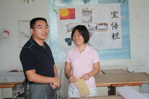 党员先进教师代表